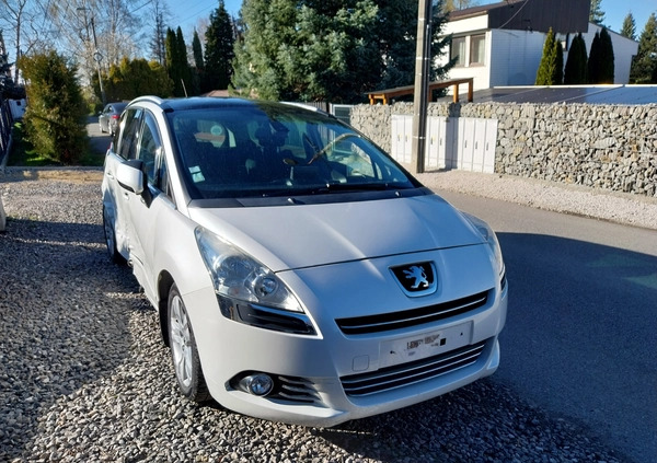 Peugeot 5008 cena 11500 przebieg: 209000, rok produkcji 2011 z Biała małe 466